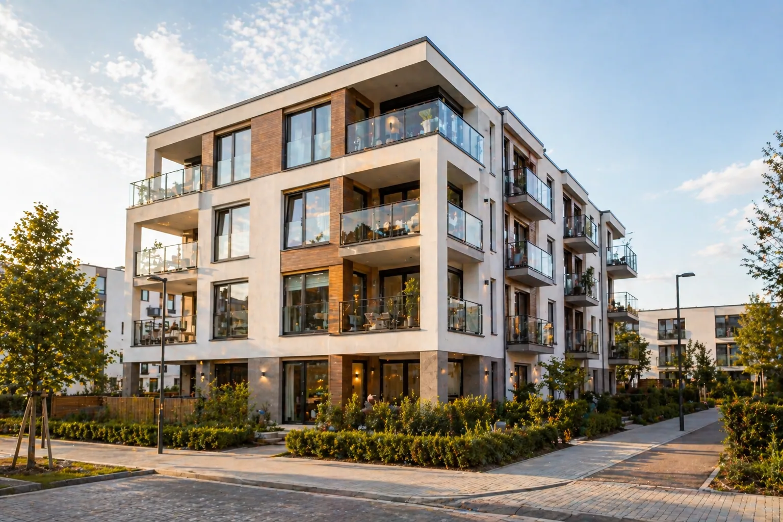 Modernes Mehrfamilienhaus für Investoren